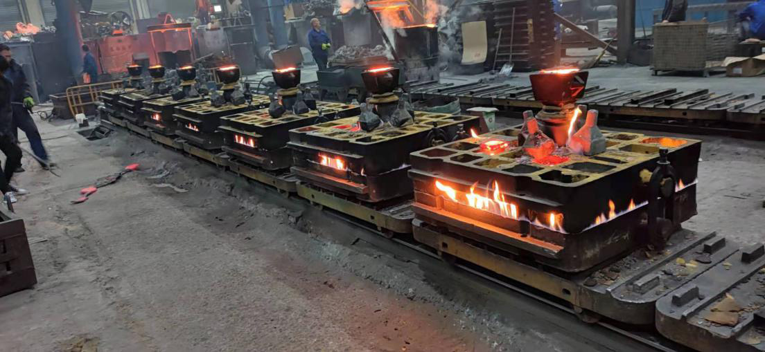 sand casting cast iron